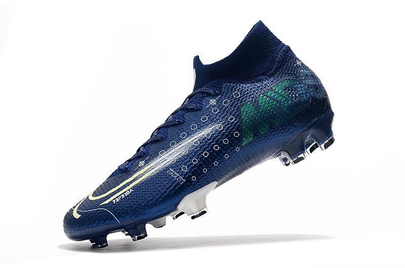 New Nike Dream Speed 13 Mercurial Superfly 7 Elite Flyknit 360 Soccer Cleats Shoes Dark Blue