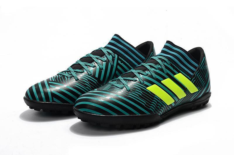 New Adidas Nemeziz Series TF Soccer Cleats Shoes Green Black Lime