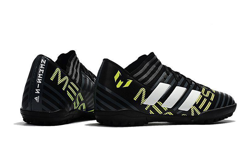 New Adidas Nemeziz Series TF Soccer Cleats Shoes Black Gray Lime White