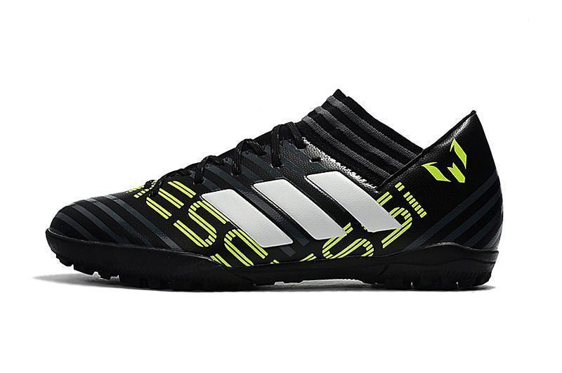 New Adidas Nemeziz Series TF Soccer Cleats Shoes Black Gray Lime White