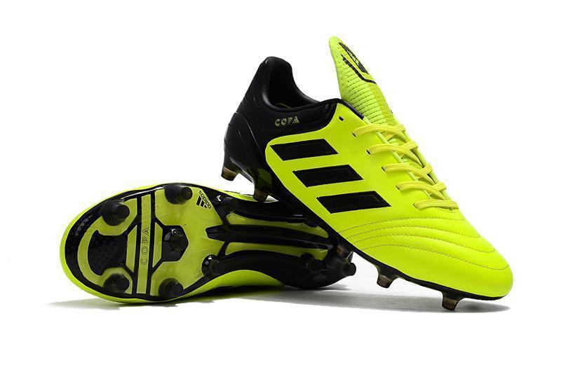 Adidas Copa 17.1 FG Soccer Cleats Shoes Lime Black