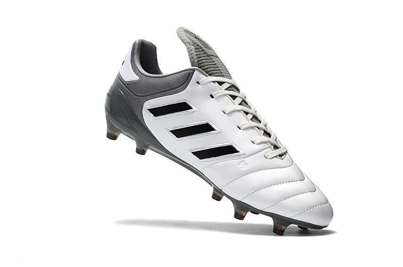 Adidas Copa 17.1 FG Soccer Cleats Shoes White Black Gray