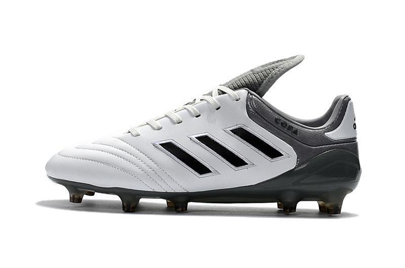 Adidas Copa 17.1 FG Soccer Cleats Shoes White Black Gray