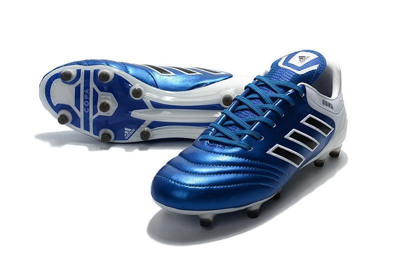 Adidas Copa 17.1 FG Soccer Cleats Shoes Blue Black White