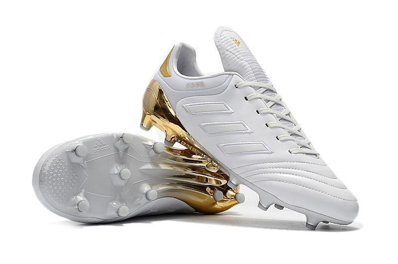 Adidas Copa 17.1 FG Soccer Cleats Shoes White Gold