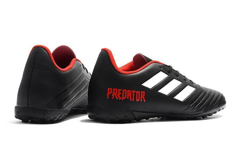 New Adidas Predator Accelerator TF Soccer Cleats Shoes Black White Orange