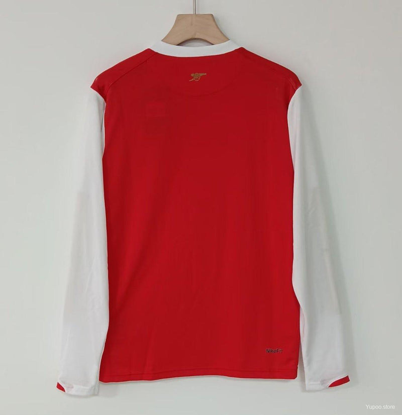 Camisola Retrô Manga Comprida Arsenal 2007-08 Home