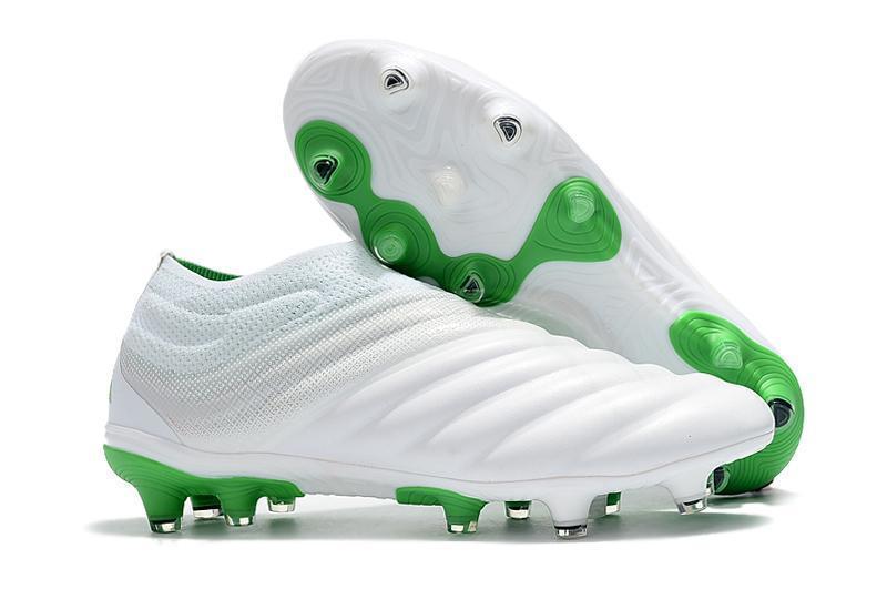 Adidas Copa 19+ FG Soccer Cleats Shoes White Green