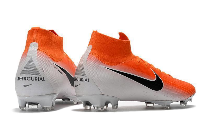 NIKE Mercurial Superfly VI 360 Elite FG Silver Orange