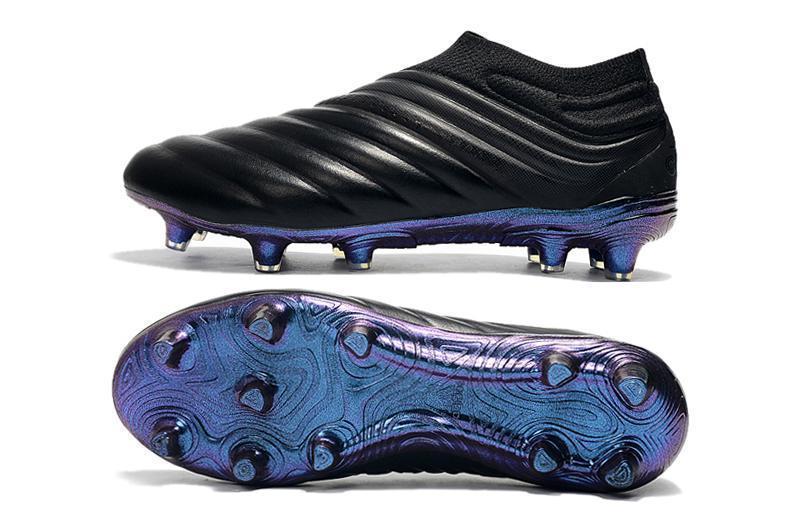 Adidas Copa 19+ FG Soccer Cleats Shoes Black Blue