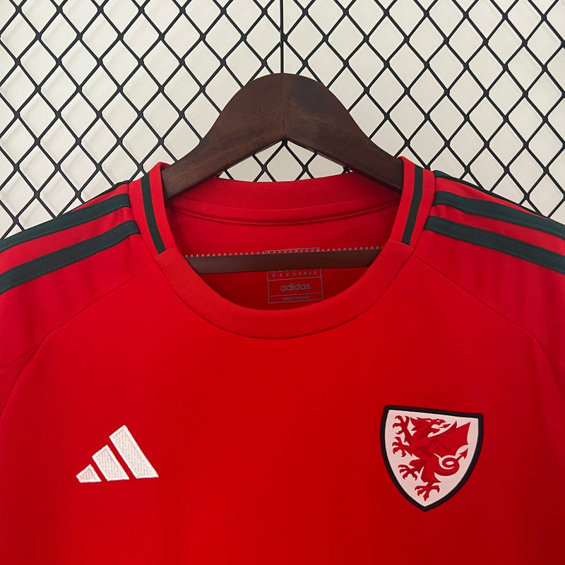 Camisola Seleção País de Gales 2024/25 Home