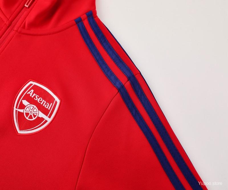 Conjunto de Treino Arsenal 2024-25 - Casaco sem Capuz