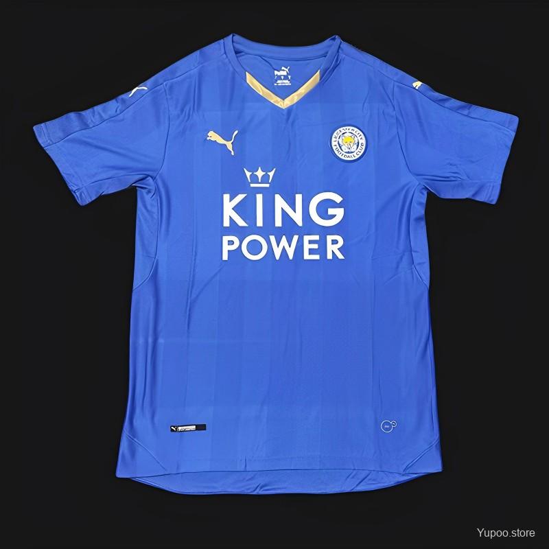 Camisola Retrô  Leicester 2015-16 Home