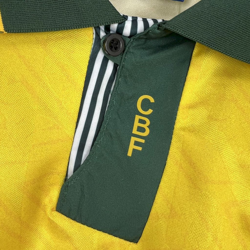 Camisola Retrô Brasil 1992 Home