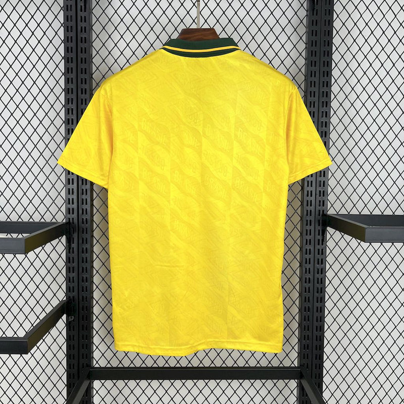 Camisola Retrô Brasil 1992 Home