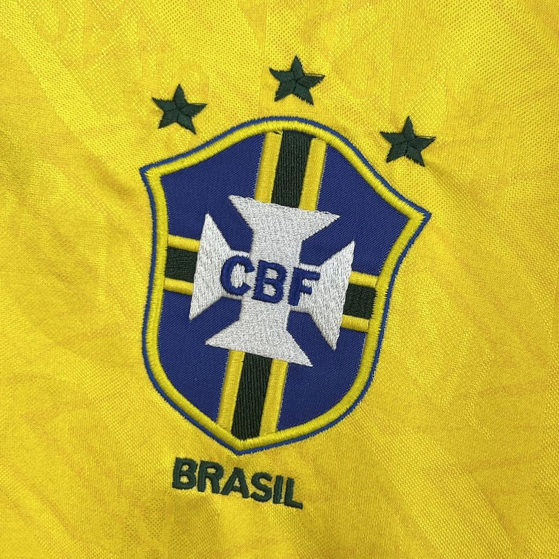 Camisola Retrô Brasil 1992 Home