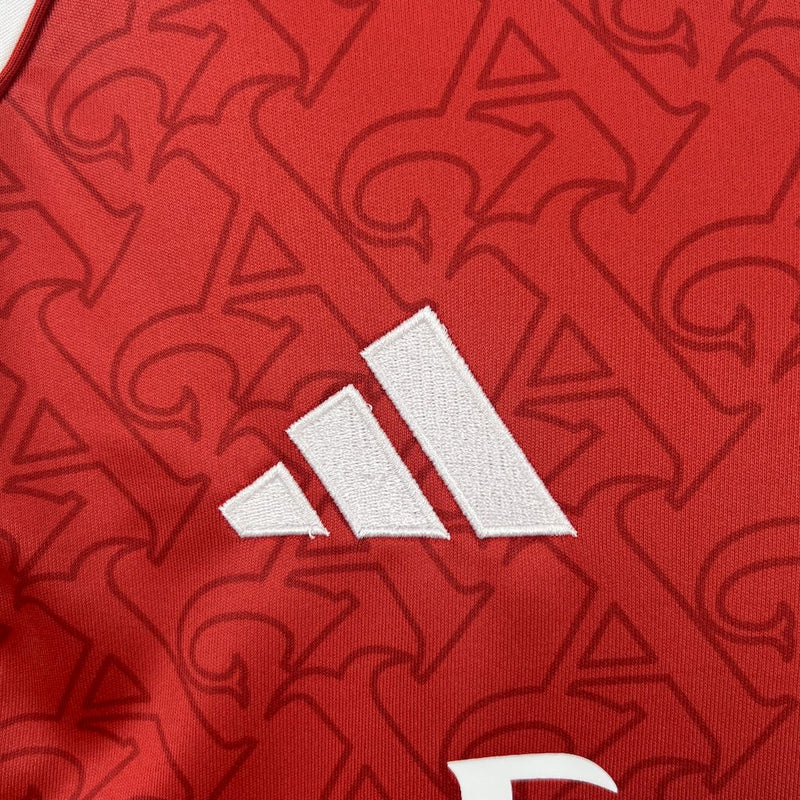 Camisola Feminina Arsenal 2025/26 - Home
