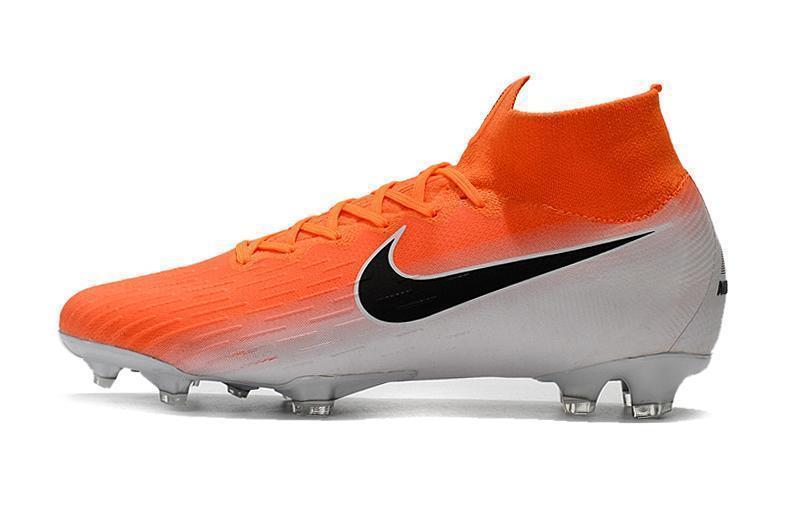 NIKE Mercurial Superfly VI 360 Elite FG Silver Orange