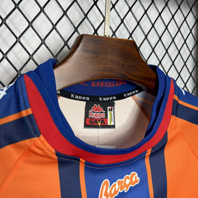 Camisola Retrô FC Barcelona 1997-98 - Away