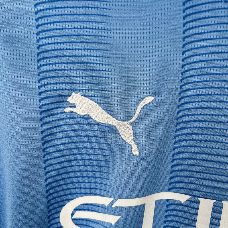 Camisola Feminina Manchester City 2023/24 Home