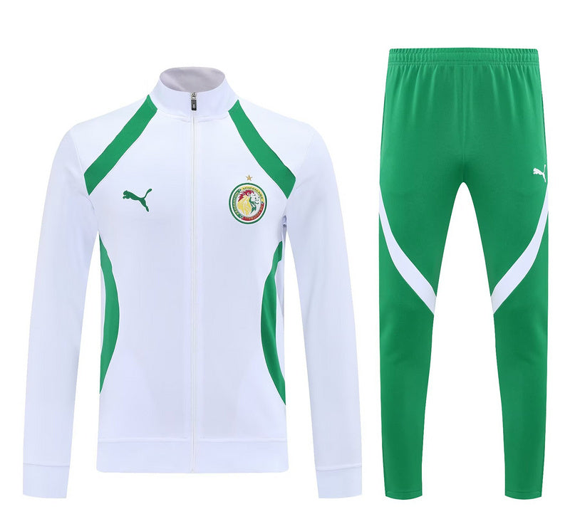 Conjunto de Treino Senegal 2025-26 - Casaco sem Capuz