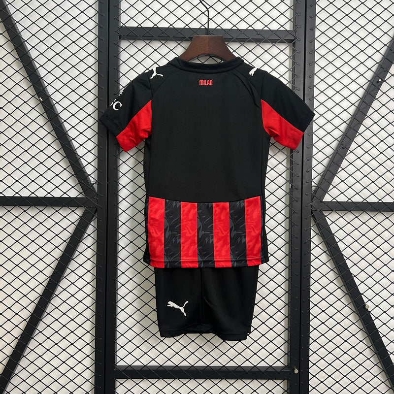 Conjunto Infantil Milan 2025/26 - Home