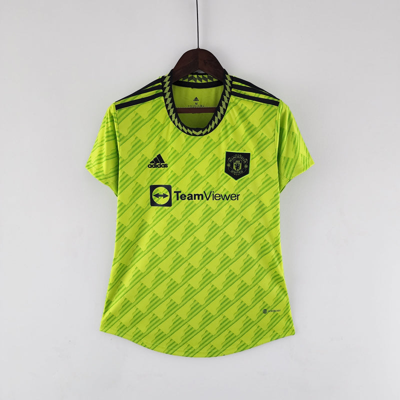 Camisola Feminina Manchester United 2022/23 Terceira