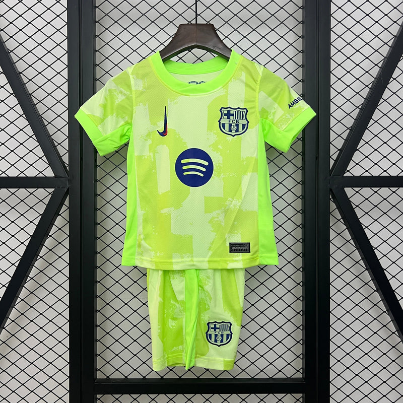 Conjunto Infantil Barcelona 2024/25 -  Third