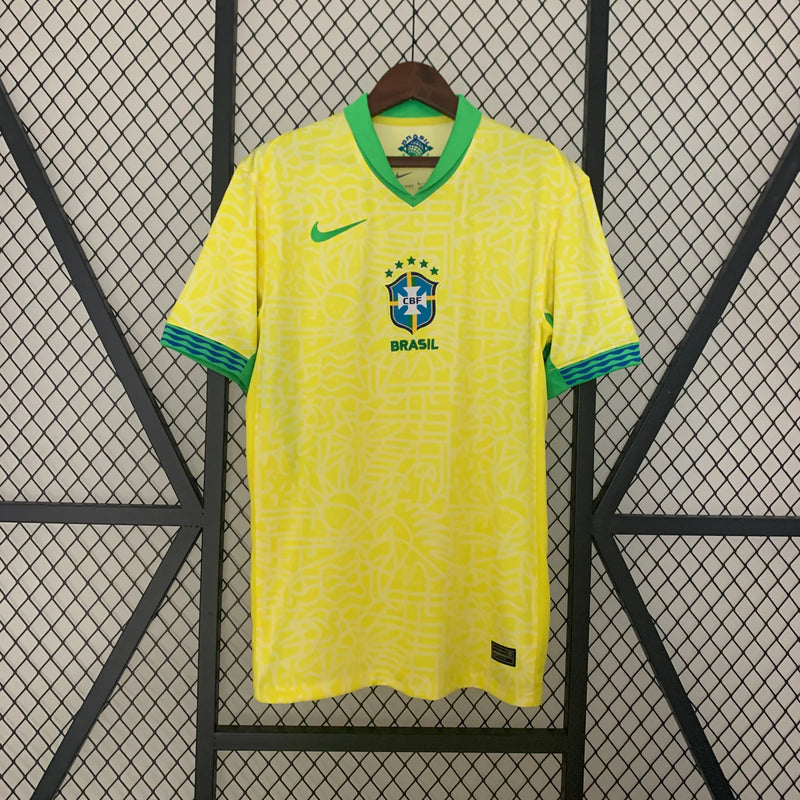 Camisa Brasil I 2024/25 Torcedor Masculina