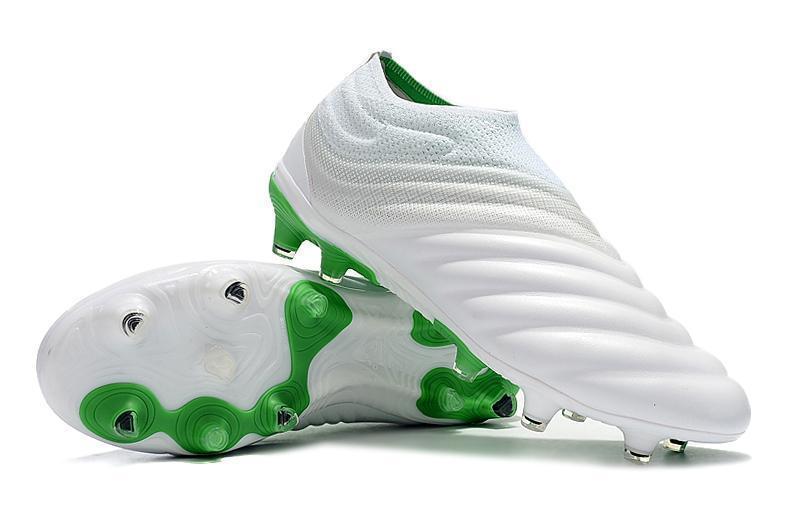 Adidas Copa 19+ FG Soccer Cleats Shoes White Green