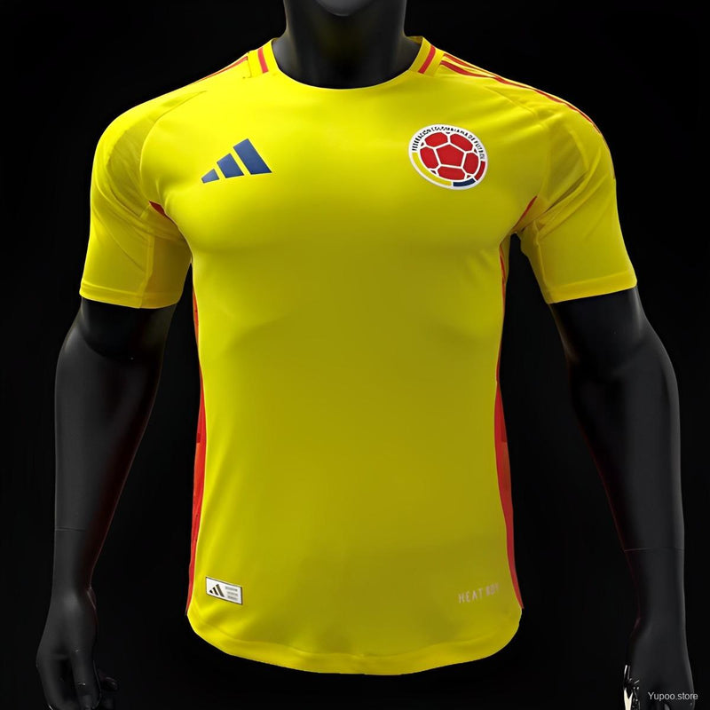 Camisola Colômbia 2024 Home Versão Jogador