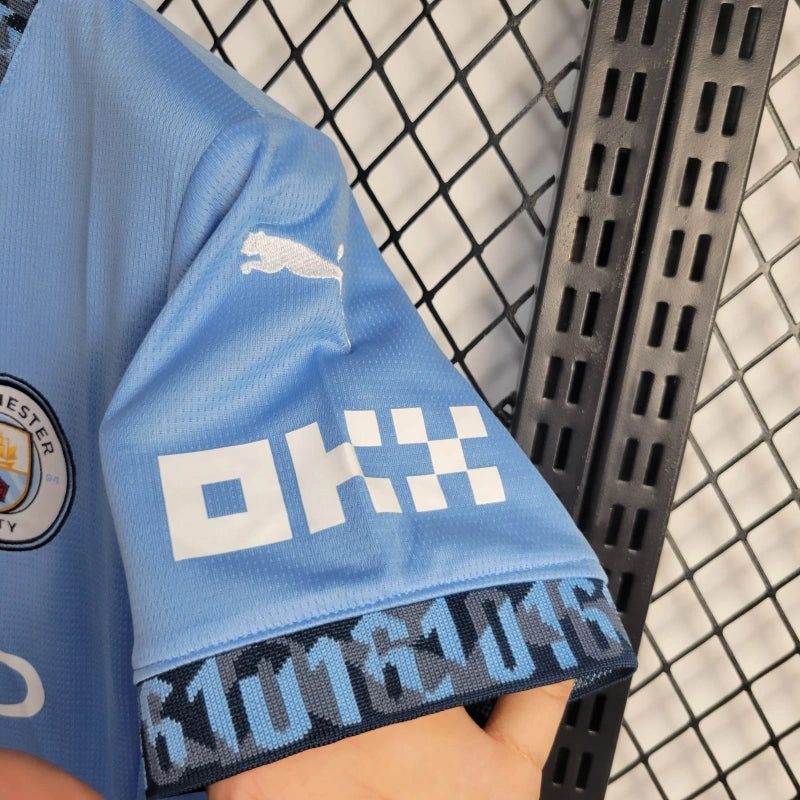Camisola Feminina Manchester City 2024/25 -  Home