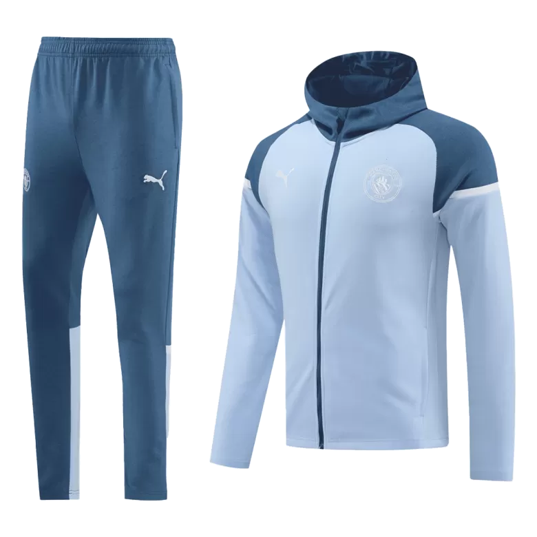 Conjunto de Treino Manchester City 2024-25 - Casaco Com Capuz