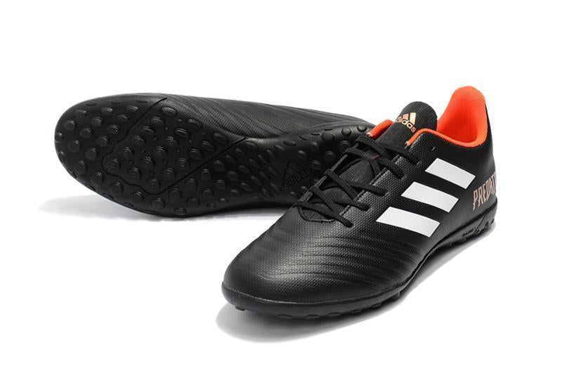 New Adidas Predator Accelerator TF Soccer Cleats Shoes Black White Orange