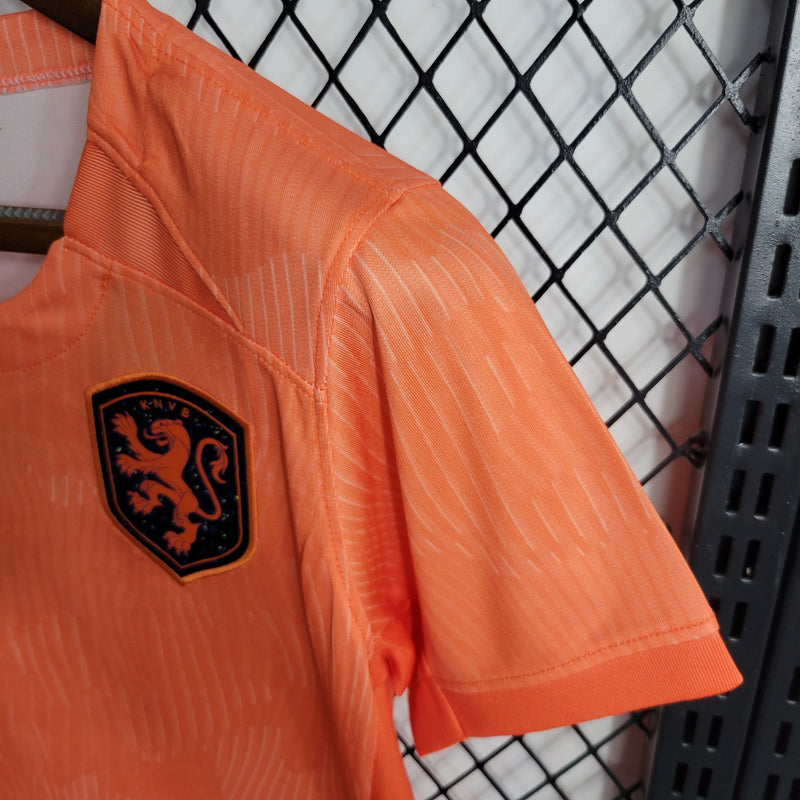 Camisola Feminina Seleção Holanda 2023/24 Home