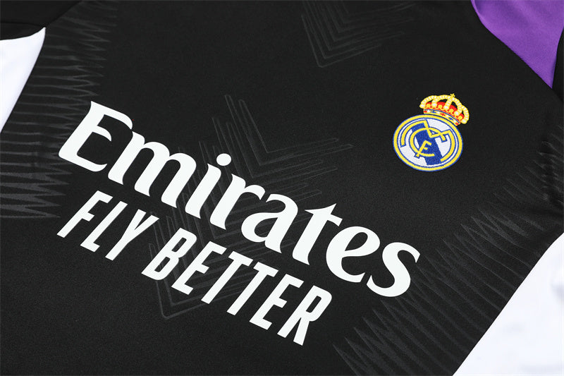 24/25 Real Madrid Black with Purple Set