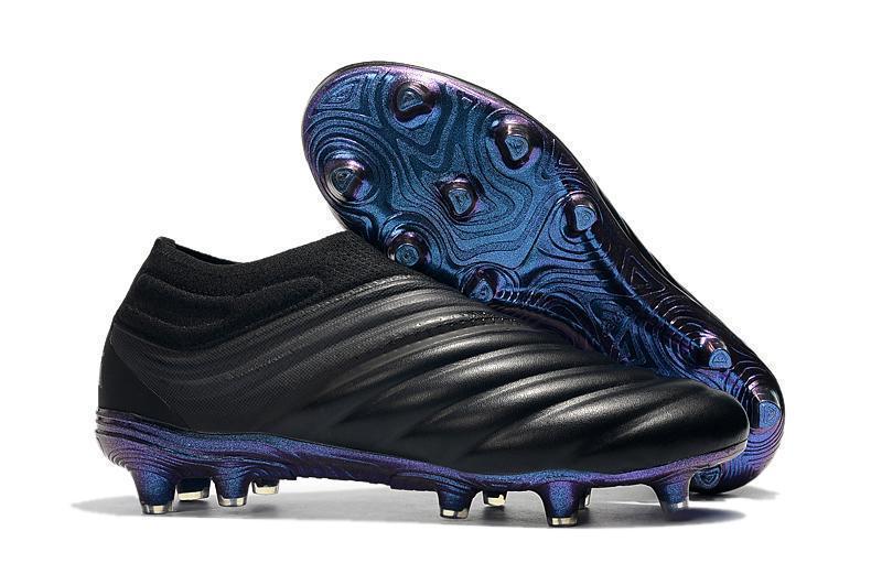 Adidas Copa 19+ FG Soccer Cleats Shoes Black Blue