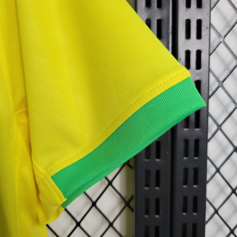 Camisola Feminina Seleção Brasil 2023/24 Home "Mãe Natureza"