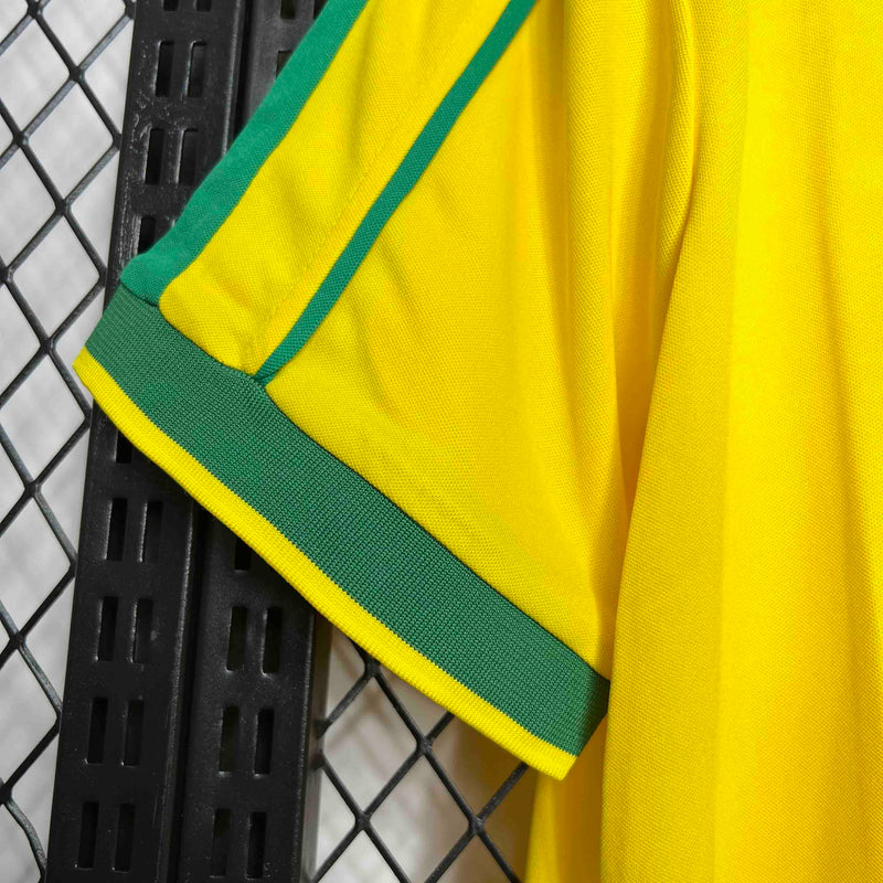 Camisola Retrô Seleção Brasil - 1998