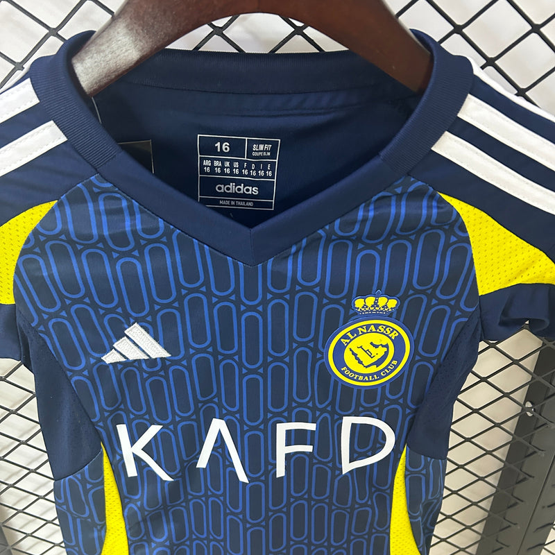 Conjunto Infantil Al-Nassr 2024/25 - Away