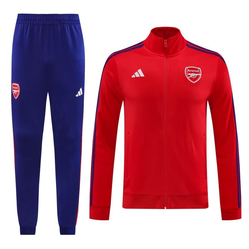 Conjunto de Treino Arsenal 2024-25 - Casaco sem Capuz