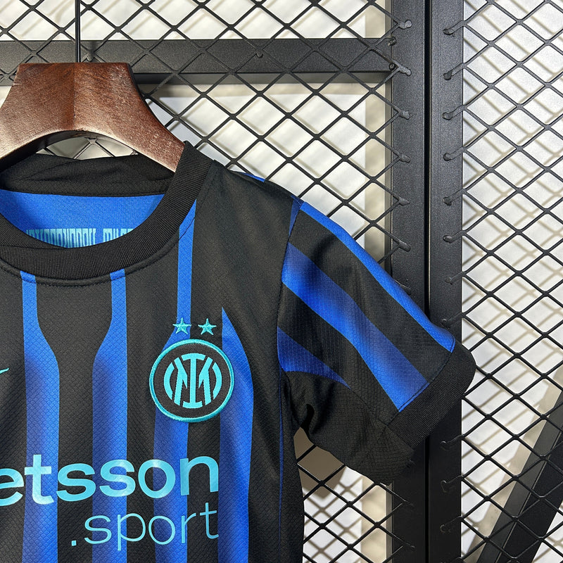 Conjunto Infantil Inter de Milão 2025/26 - Home
