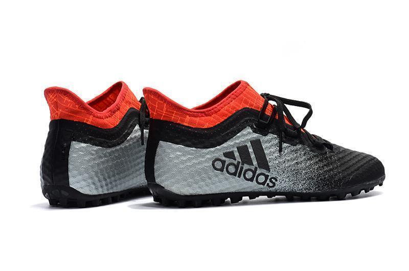 Adidas X Tango 16.1 Turf Soccer Cleats Grey Black Solar Red