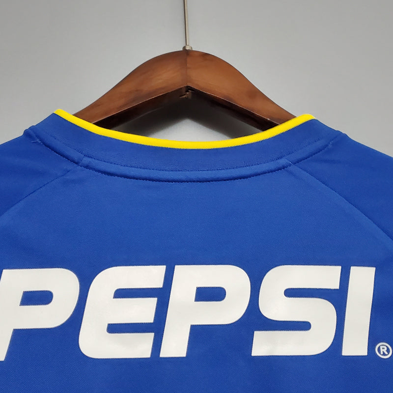 Camisola Retrô Boca Juniors 2002/02 Home