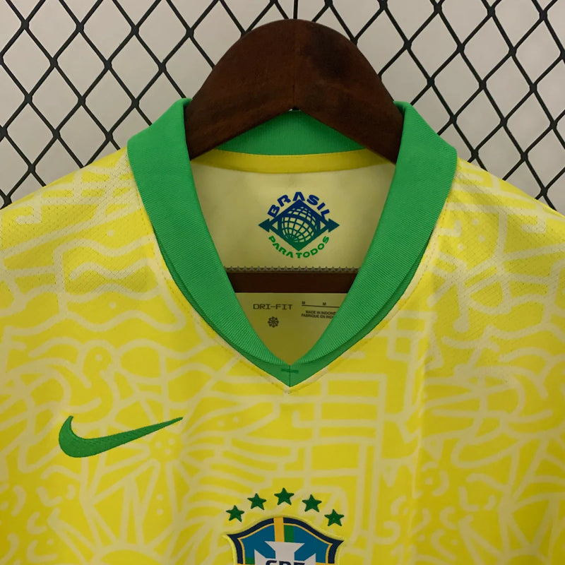 Camisa Brasil I 2024/25 Torcedor Masculina