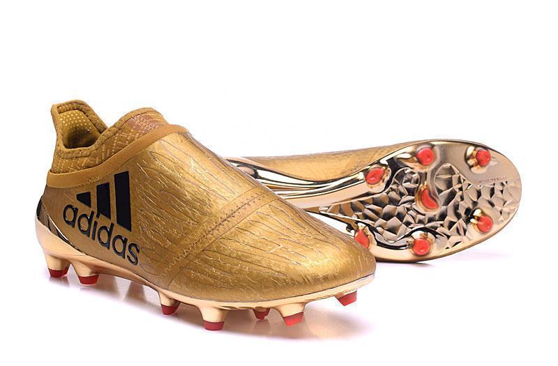 Adidas X 16+ Purechaos FG/AG Soccer Cleats Golden