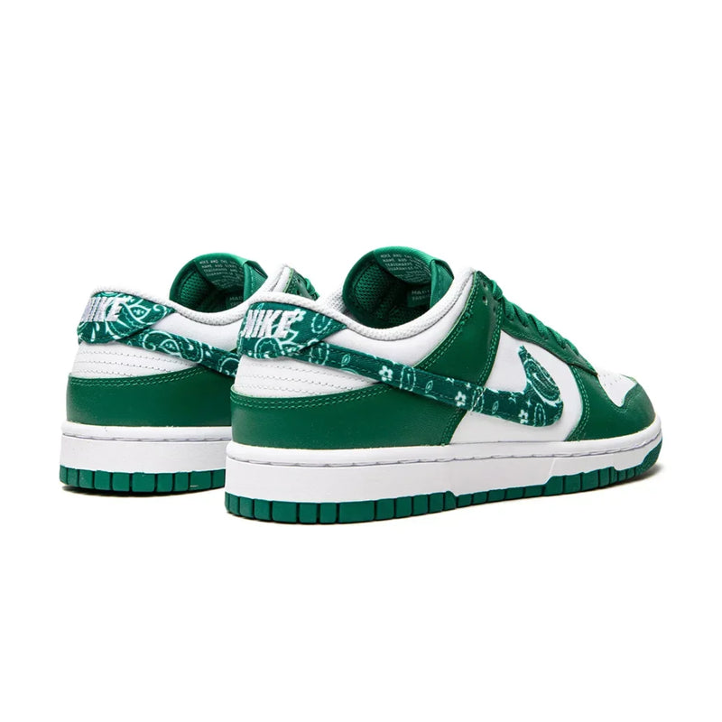 NIKE DUNK LOW GREEN PAISLEY