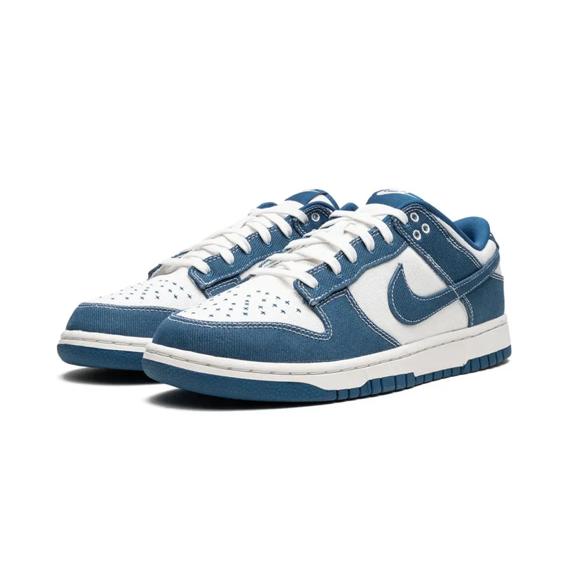 NIKE DUNK LOW INDUSTRIAL BLUE SASHIKO
