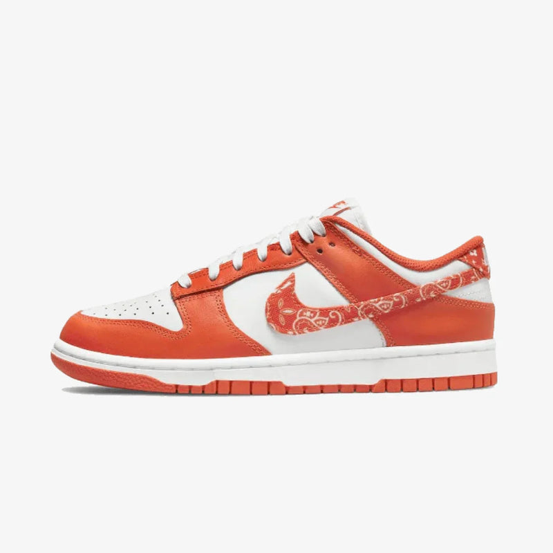 NIKE DUNK LOW ORANGE PAISLEY