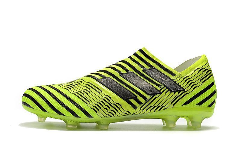 New Adidas Nemeziz FG Agility TPU Soccer Cleats Shoes Yellow Black